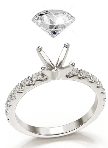 Diamond Engagement setting